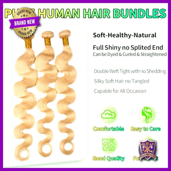 22 Inch Body Wave Human Hair Extension Bundle - 1 Bundle main image 6